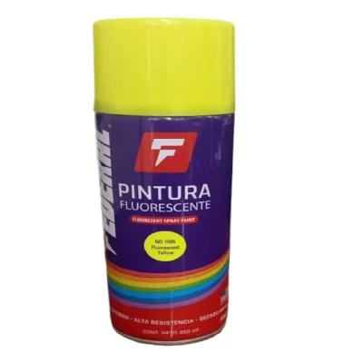 Pintura En Aerosol Spray Amarillo Fluorescente N-1005 Federal