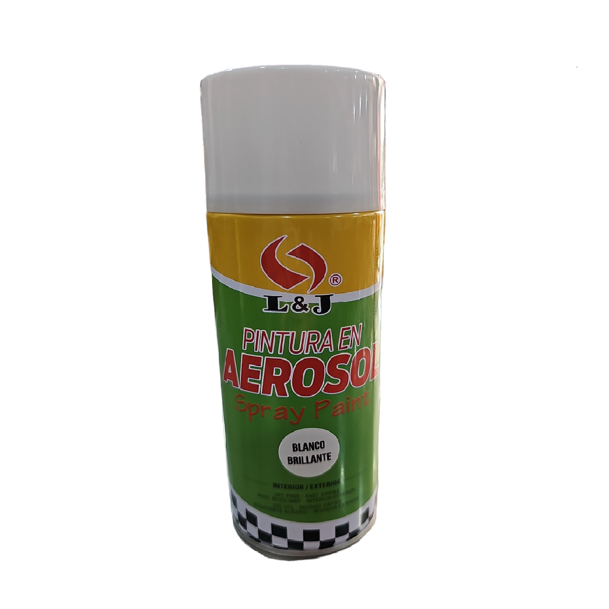 Pintura En Aerosol Spray Blanco Brillante Lijiang