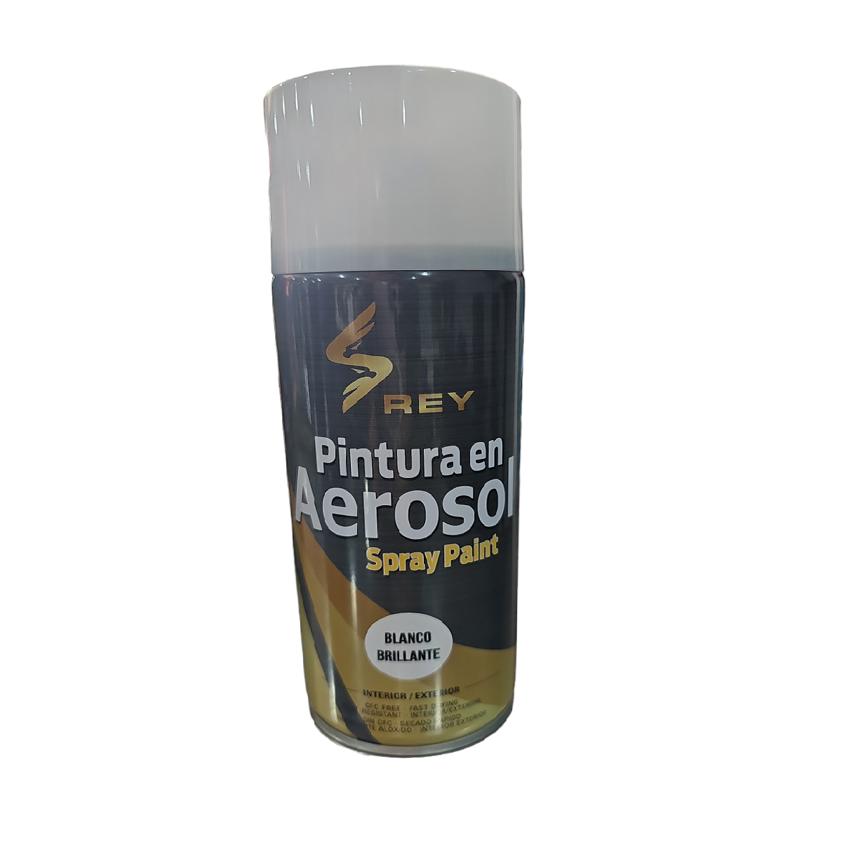 Pintura En Aerosol Spray Blanco Brillante Rey