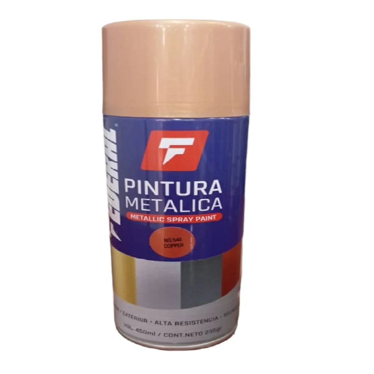 Pintura En Aerosol Spray Cobre Metalizado N-540 Federal