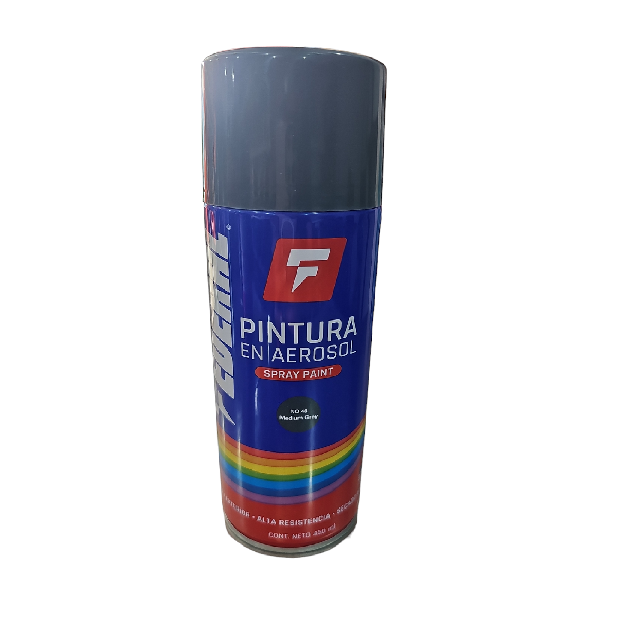 Pintura En Aerosol Spray Mediun Grey 48 Federal