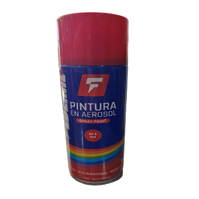 Pintura En Aerosol Spray Red 5 Federal