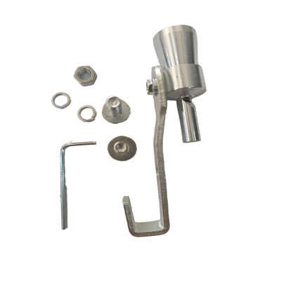 Pito Resonador De Tubo De Escape Plateado ZZ