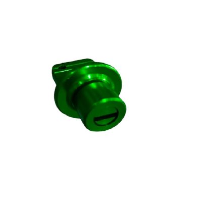 Porta Llave Moto Metalico Hexagonal Verde