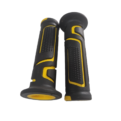 Puño Universal De Goma Negro-Amarillo Koso ZZ