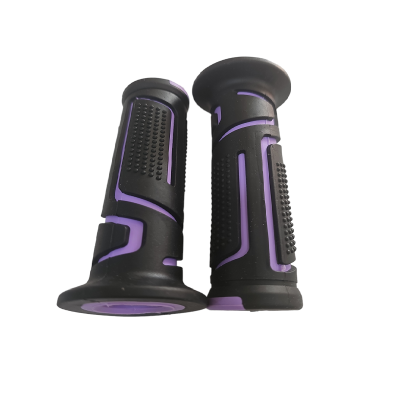 Puño Universal De Goma Negro-Morado Koso ZZ