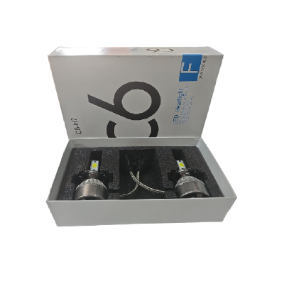 Set Bombillo Led X2 C6-H7 Tipo H4 7600 Lumens ZZ