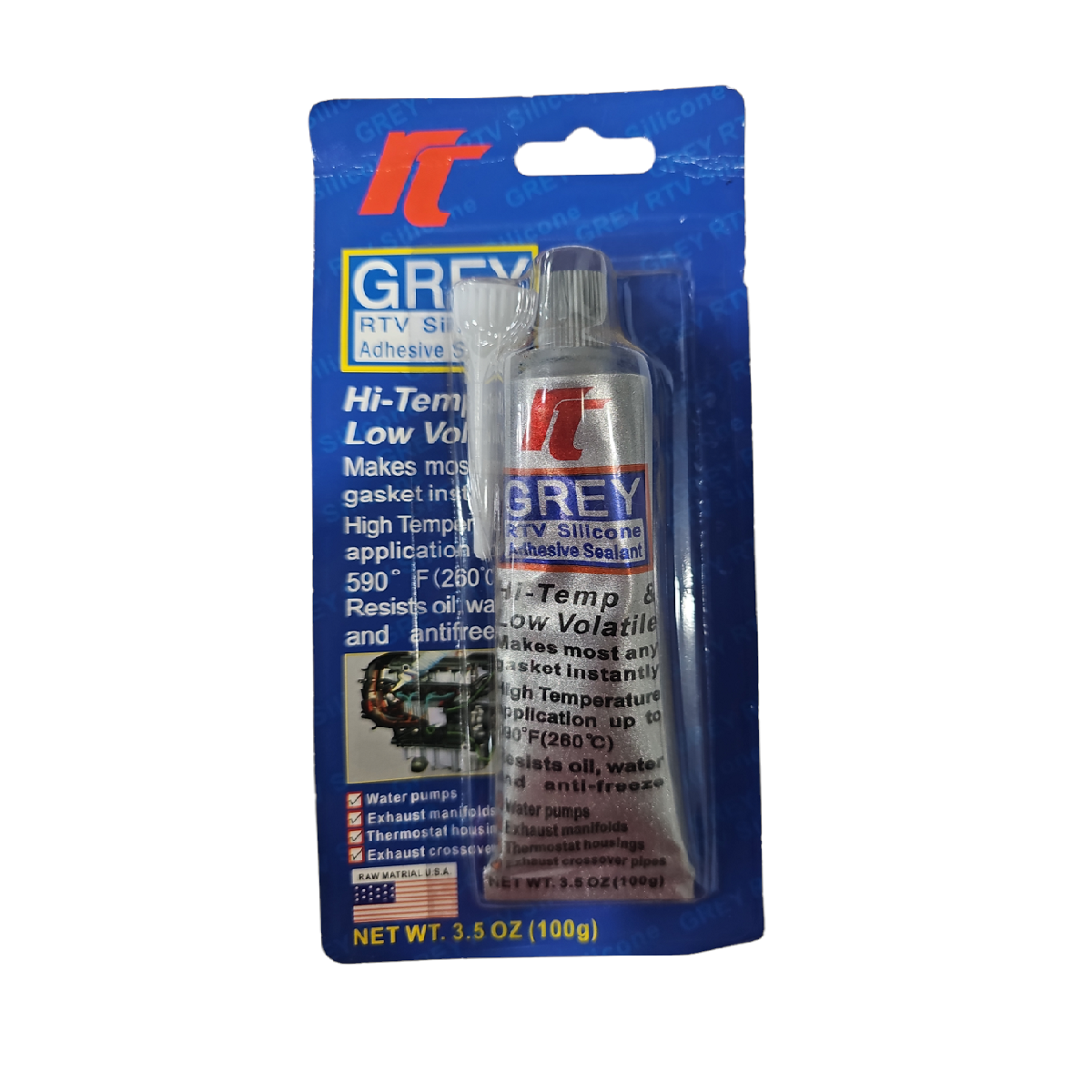 Silicon Grey 3.5 OZ /100g RT