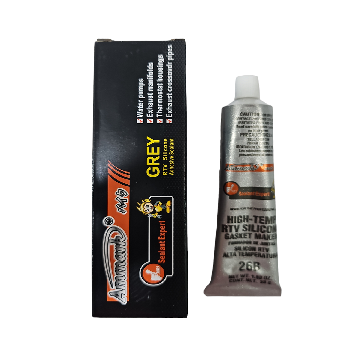 Silicon Sellador Grey X 55G Ammark