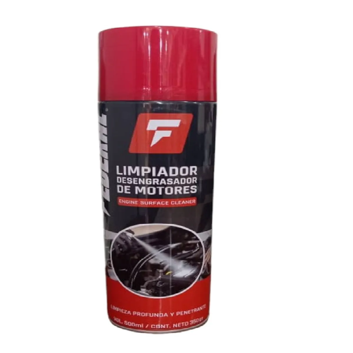 Spray Espuma Limpia Superficie Motor Desengrasante 650ML Federal
