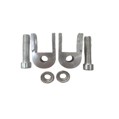 Suspensor De Amortiguador Corto Plateado ZZ