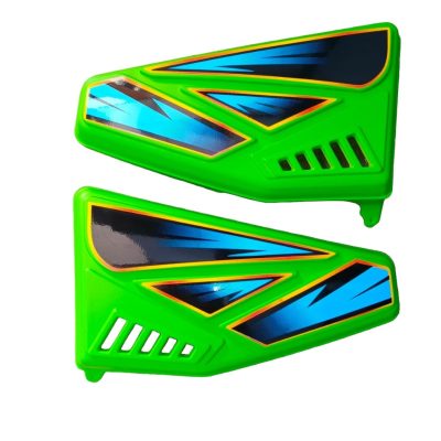 Tapa Lateral ZZ-B150R Verde Fluorescente Mate Rey