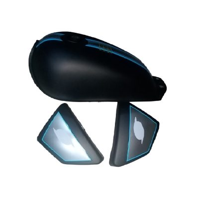 Tanque Con Tapas Laterales ZZ-B150 LN Negro Federal