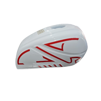 Tanque De Gasolina Con Tapas Laterales  ZZ-AGL Blanco Palmimoto