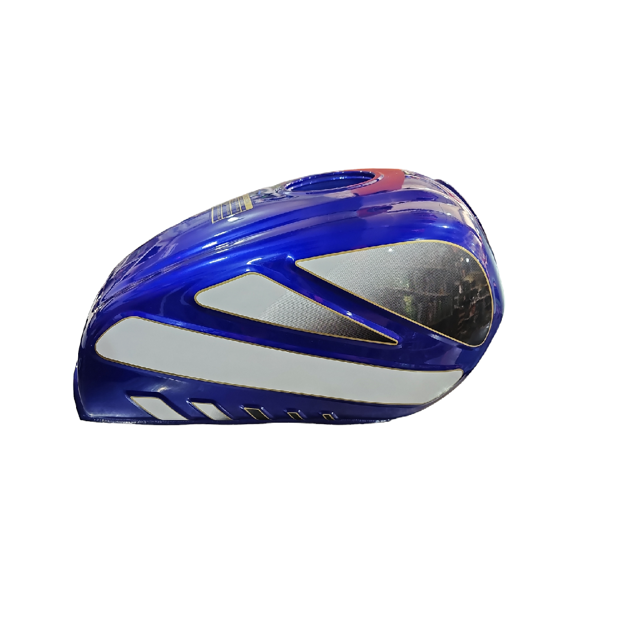 Tanque De Gasolina Con Tapas Laterales ZZ-B150S Azul LyZ
