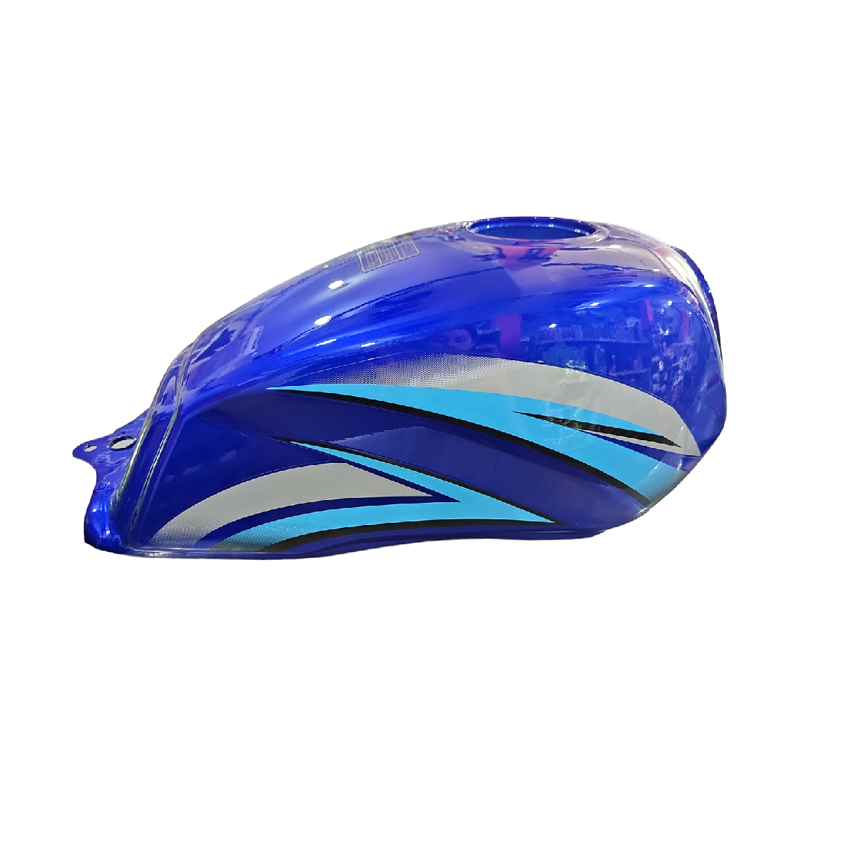 Tanque De Gasolina Con Tapas Laterales ZZ-EKH Azul Palmimoto