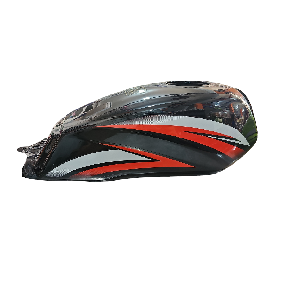 Tanque De Gasolina Con Tapas Laterales ZZ-EKH Negro Speedway