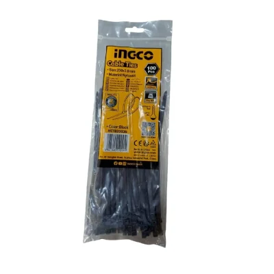 Tirra Negro 36MM 20CM INGCO