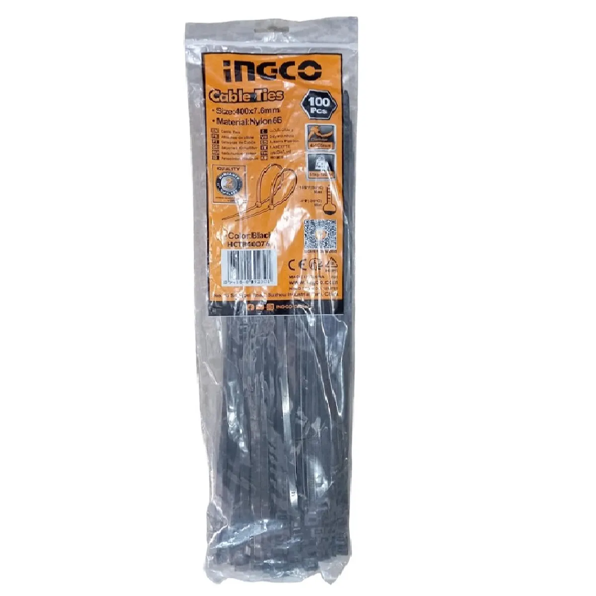 Tirra Negro 7.6MM 40CM INGCO