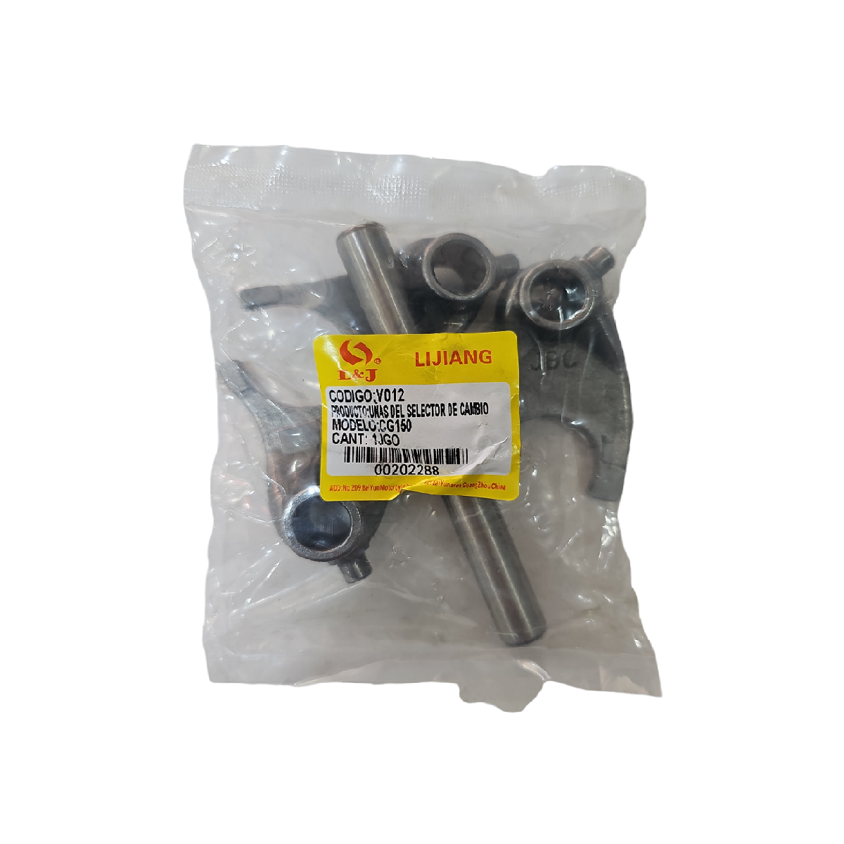 Kit Uña Selector De Cambio ZZ-CG150 Lijiang