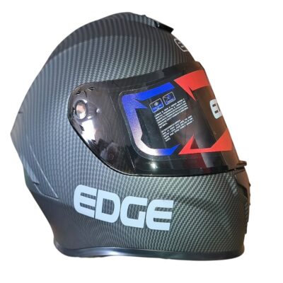 Casco Frankie Solido Integral Fibra De Carbono Mate Visor:Claro T:L EDGE (EG-85.18.03.DM)
