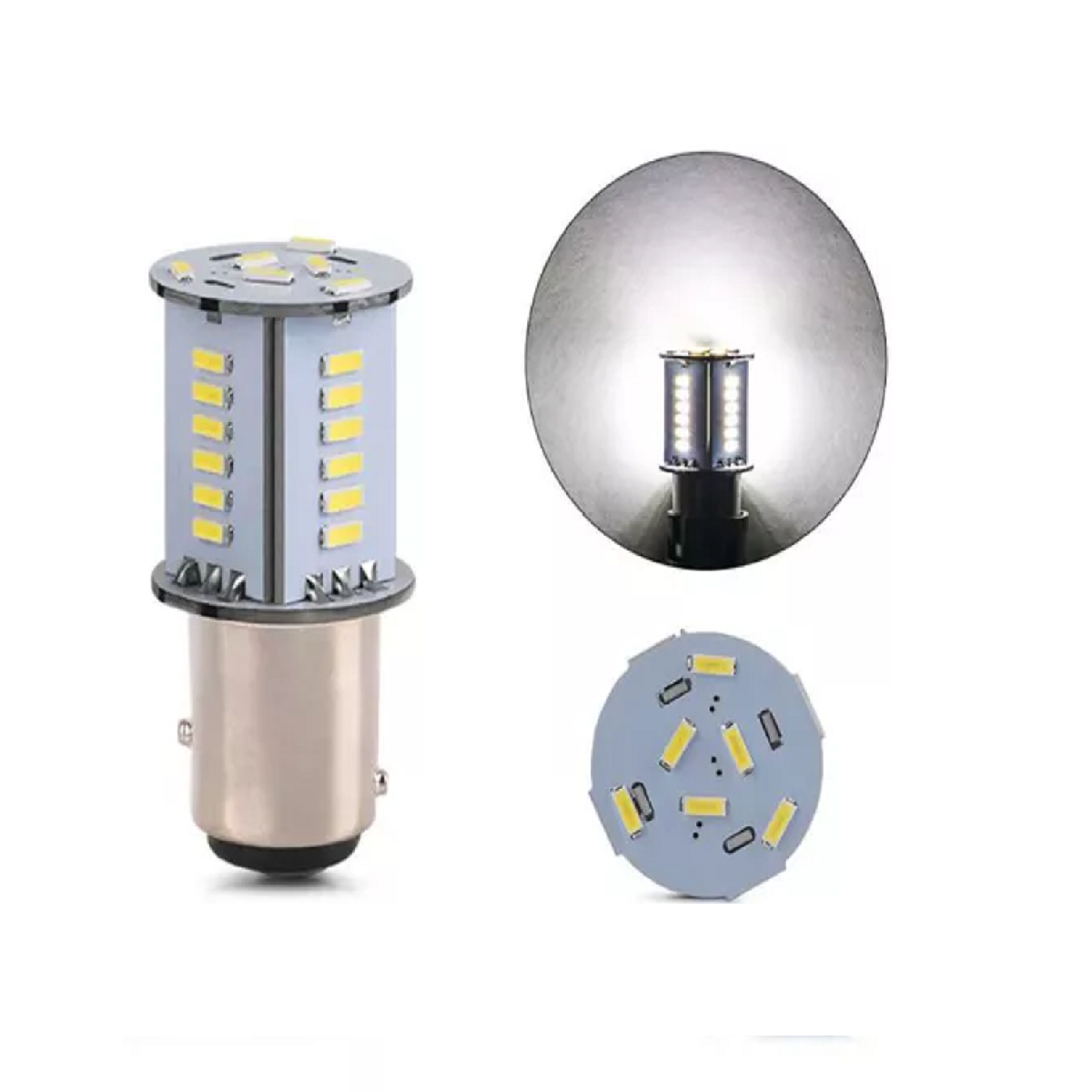 Bombillo Led Stop 2 Contacto Blanco Strober Lyz-ZZ ( Sin Descuento)