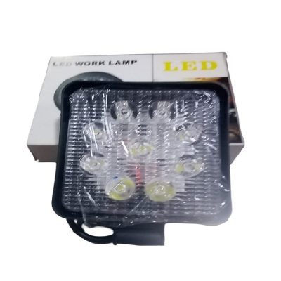 Barra Led Plana Cuadrada 9 Bombillos A182 ZZ
