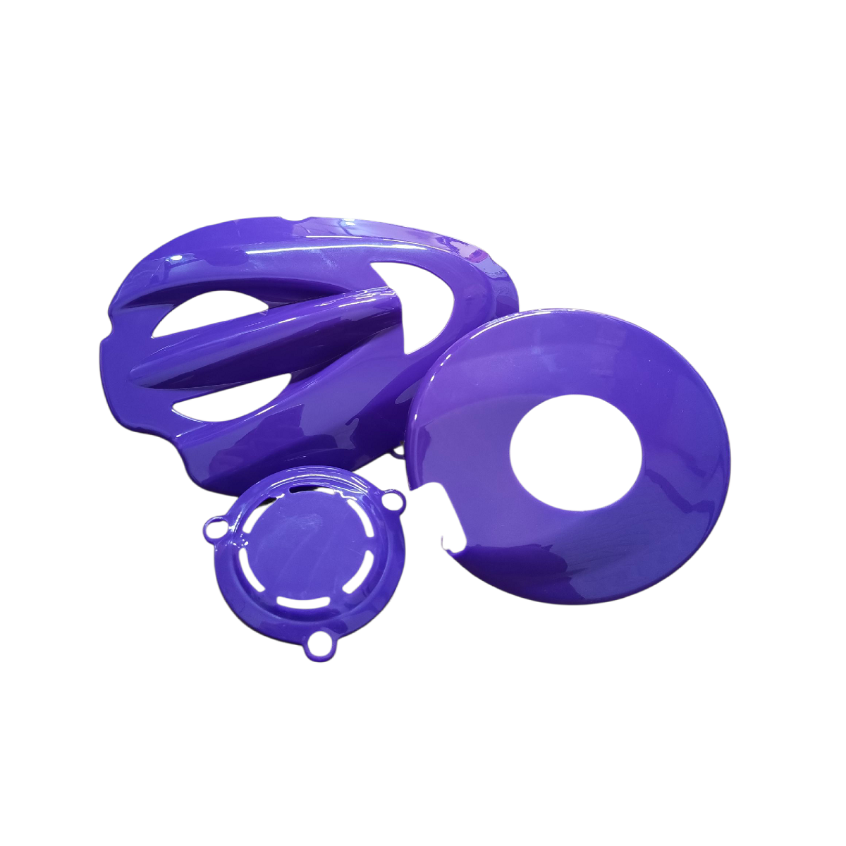 Kit Tapa Motor Clochera /Platinera Morada ZZ-Megazuki