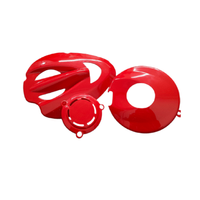 Kit Tapa Motor Clochera /Platinera Rojo ZZ-Megazuki