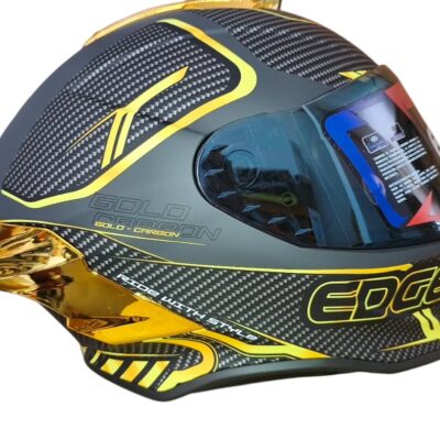 Casco Shangai Goldex Integral Color:Dorado Mate Visor:Litmus Gold T:M EDGE (EG-30.8119.02 LGM)