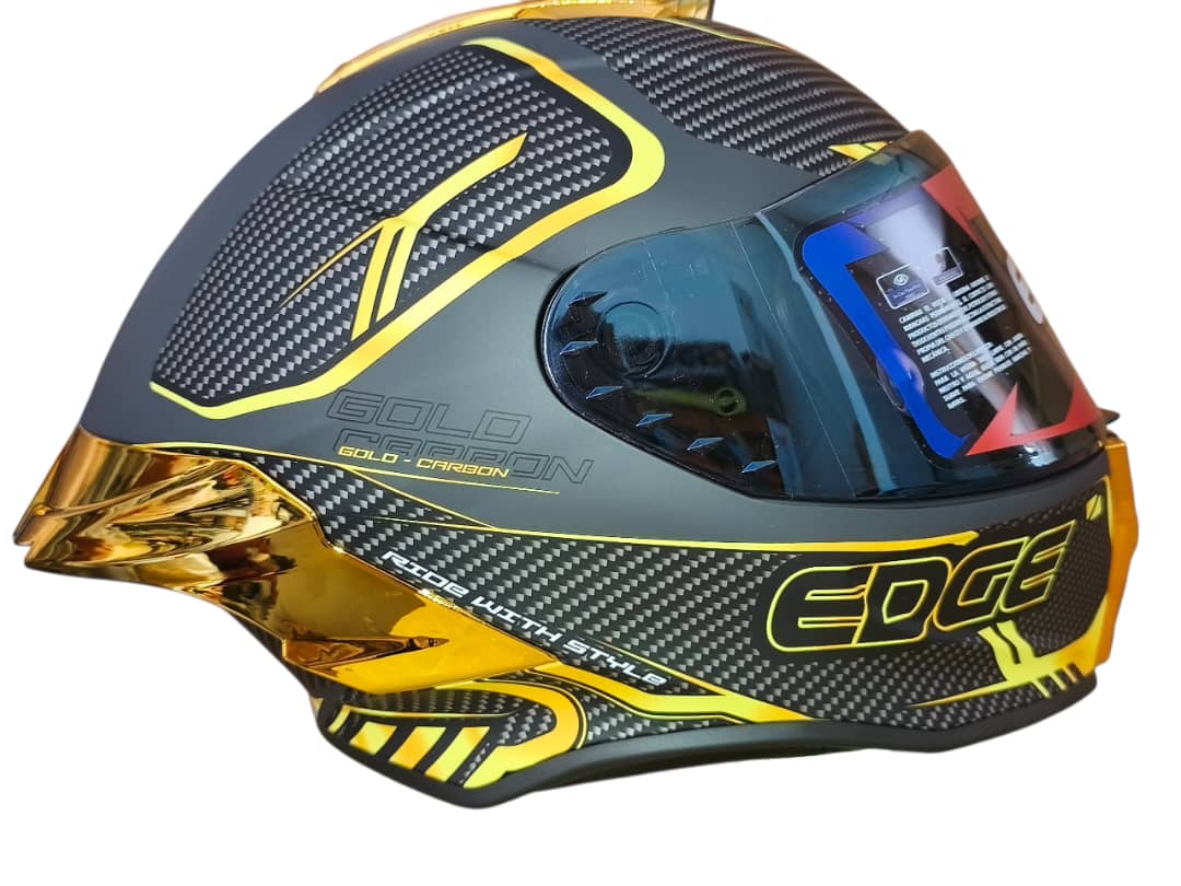Casco Shangai Goldex Integral Color:Dorado Mate Visor:Litmus Gold T:M EDGE (EG-30.8119.02 LGM)