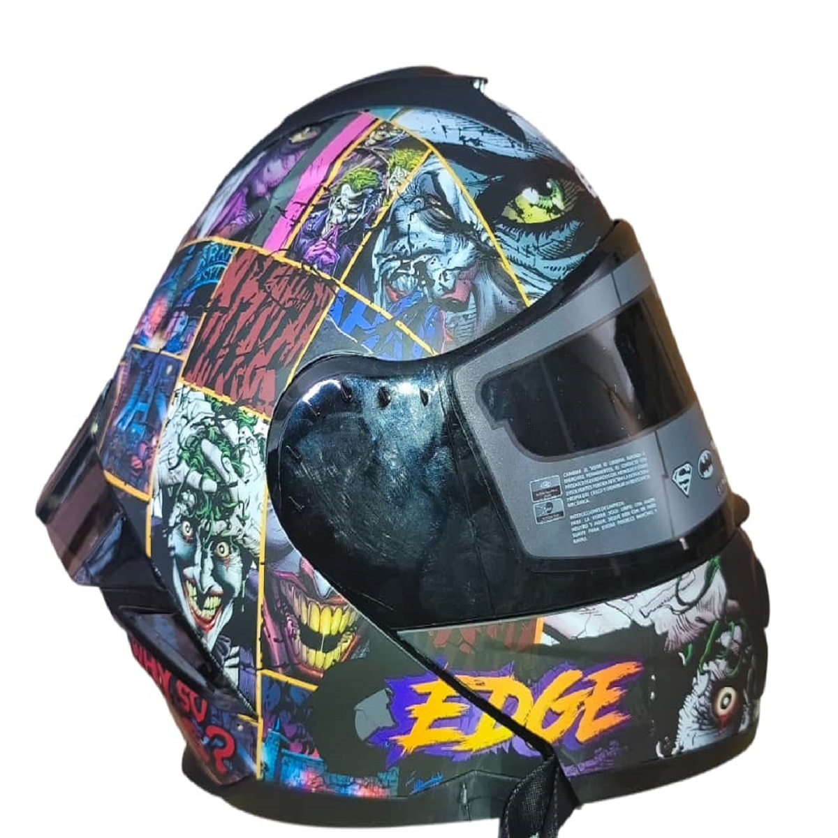 Casco Boston  Joker Modular Mate C/Luz Led T:L EDGE (DC.J1.90.02)