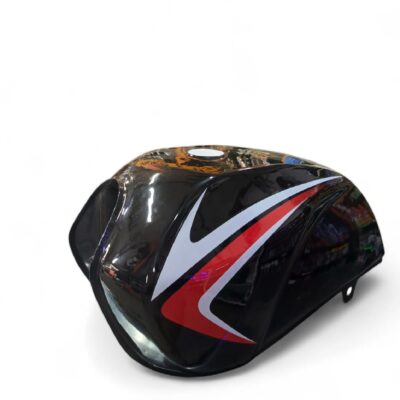 Tanque Gasolina ZZ-EX Negro Con tapas Laterales Motorpower