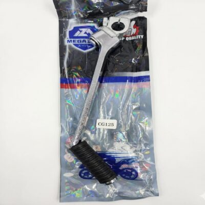 Pata De Prender CG150 Recta Cromada ZZ-Megazuki
