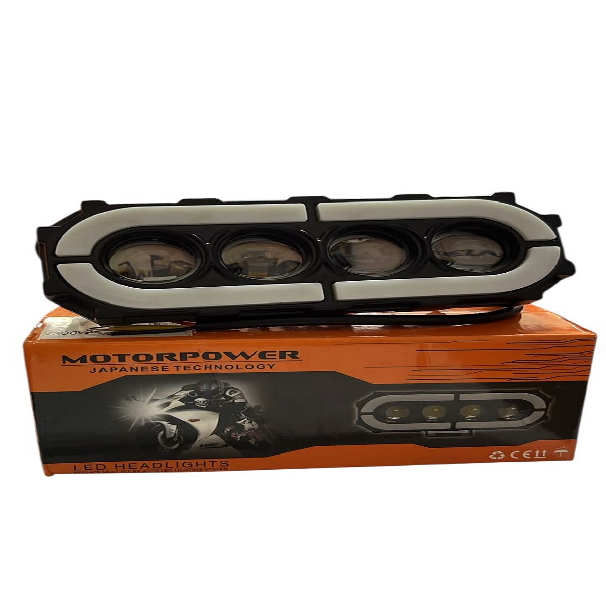 Led Faro Exploradora 4 Lentes+RGB ZZ-Motorpower