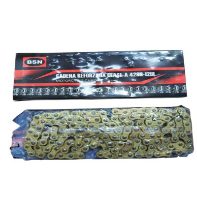 Cadena 428H/128 Dorado Reforzado BSN