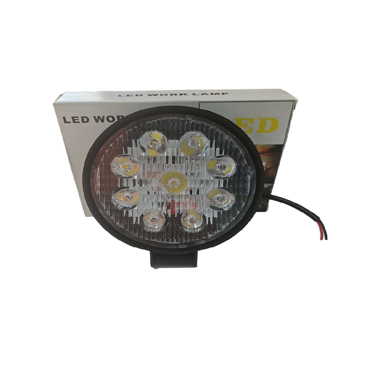 Barra Led Plana Redonda 9 Bombillos A181 ZZ