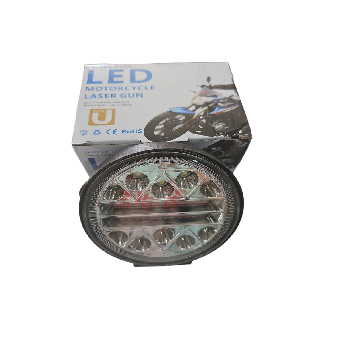 Barra Led Redondo 10 Bombillos ZZ