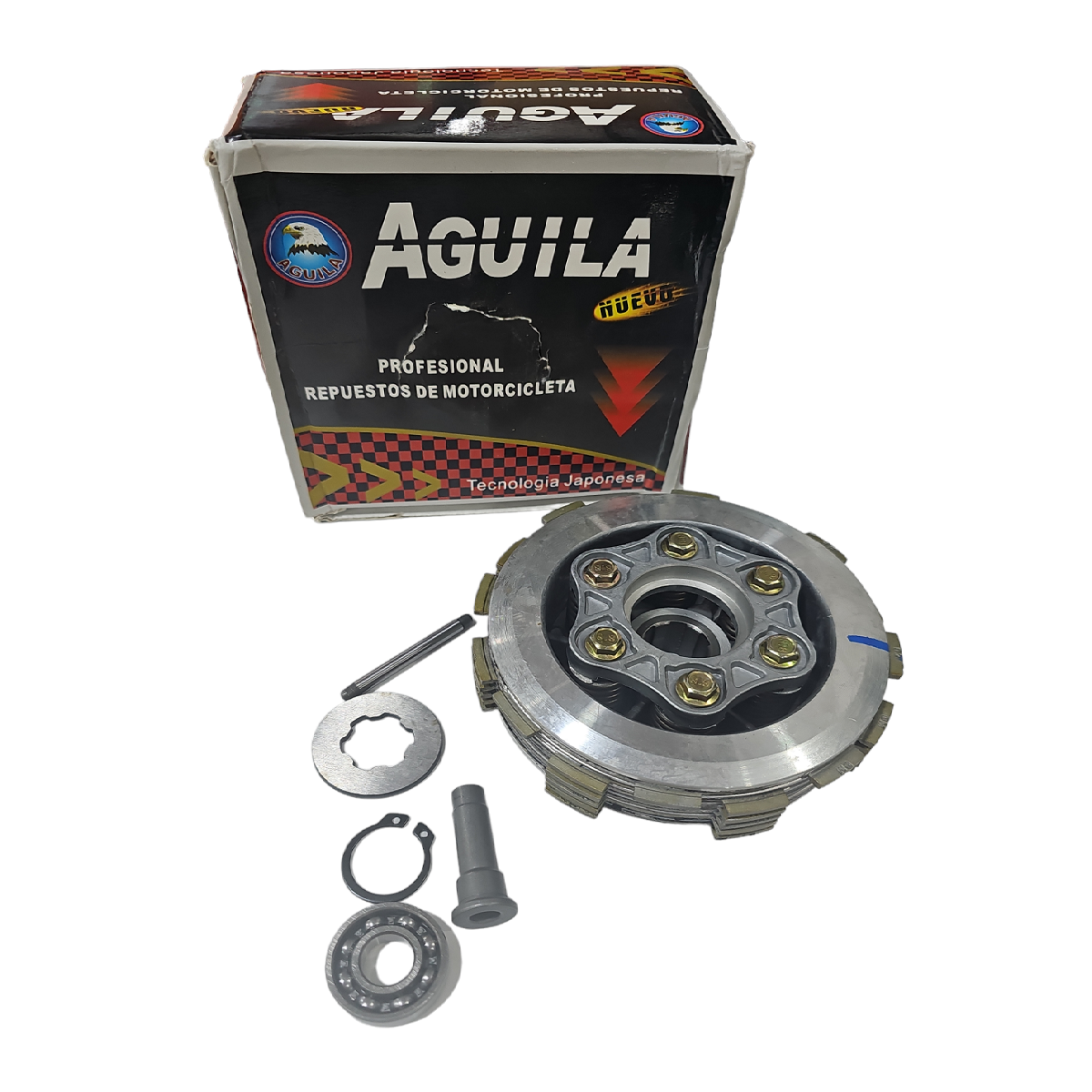 Crochera Sola 6 Tornillos Aguila
