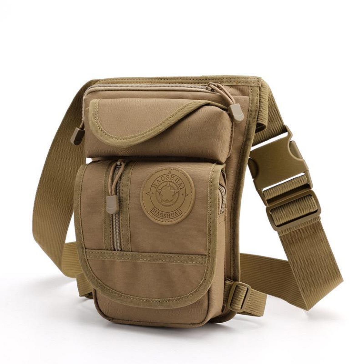 Bolso Koala De Nailon Color Marrón