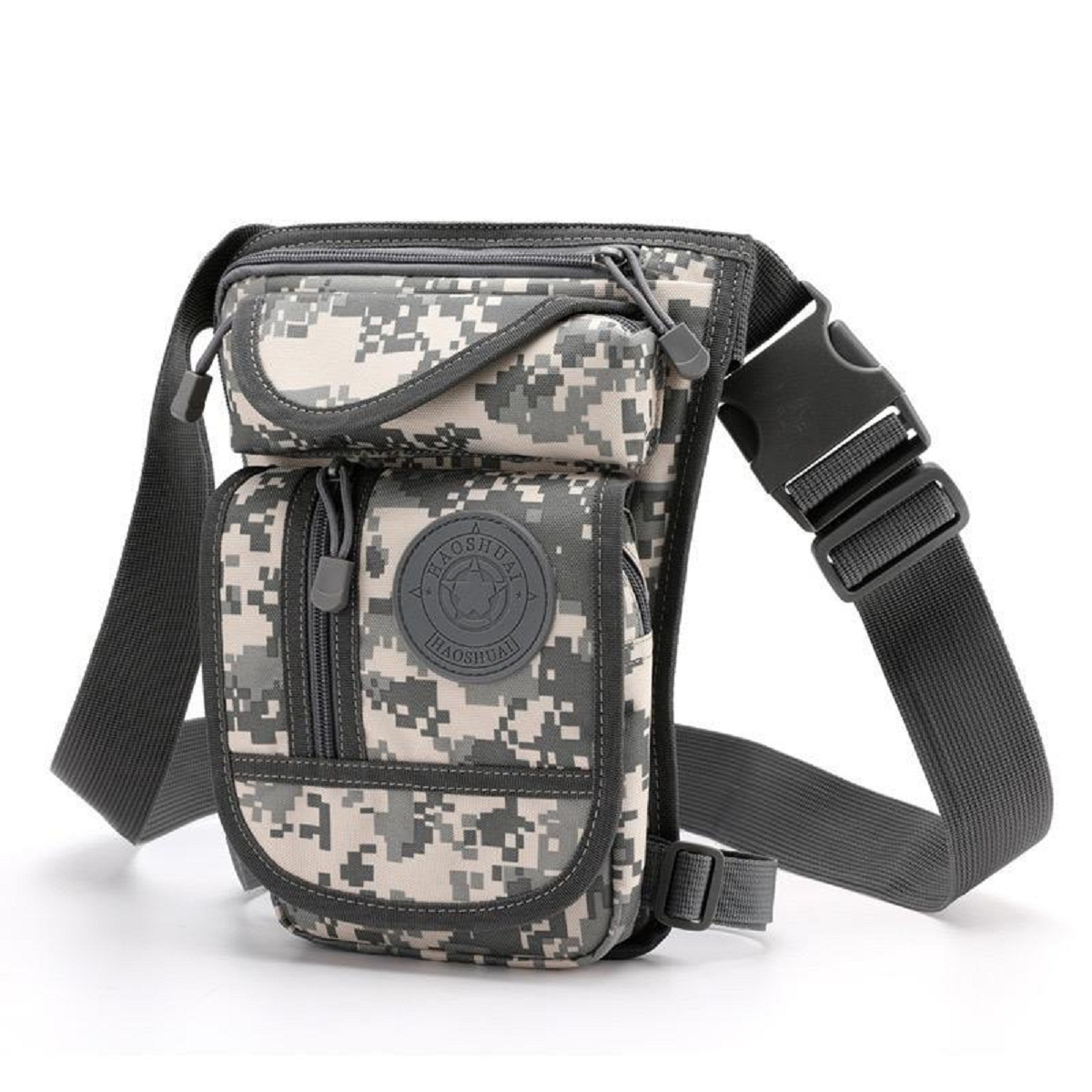 Bolso Koala Color Negro Camuflado