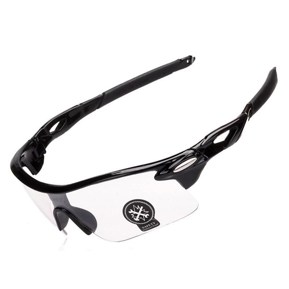 Lentes De Sol Transparente-Base Negra ZZ