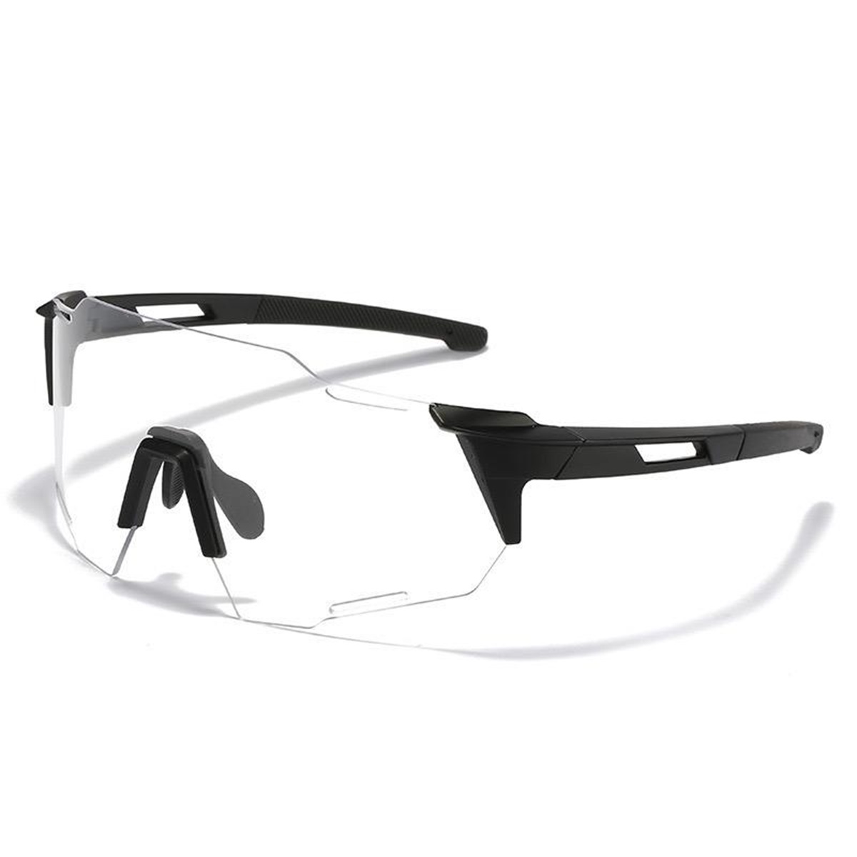 Lentes De Sol Negro Vidrio Transparente