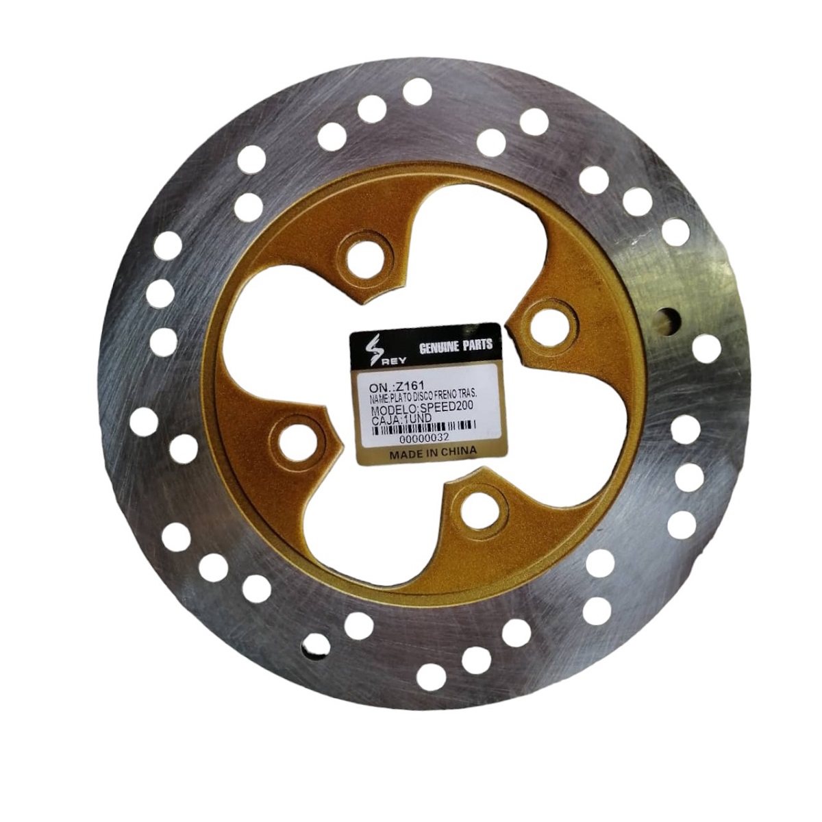 Disco De Freno Trasero ZZ-SP200 REY