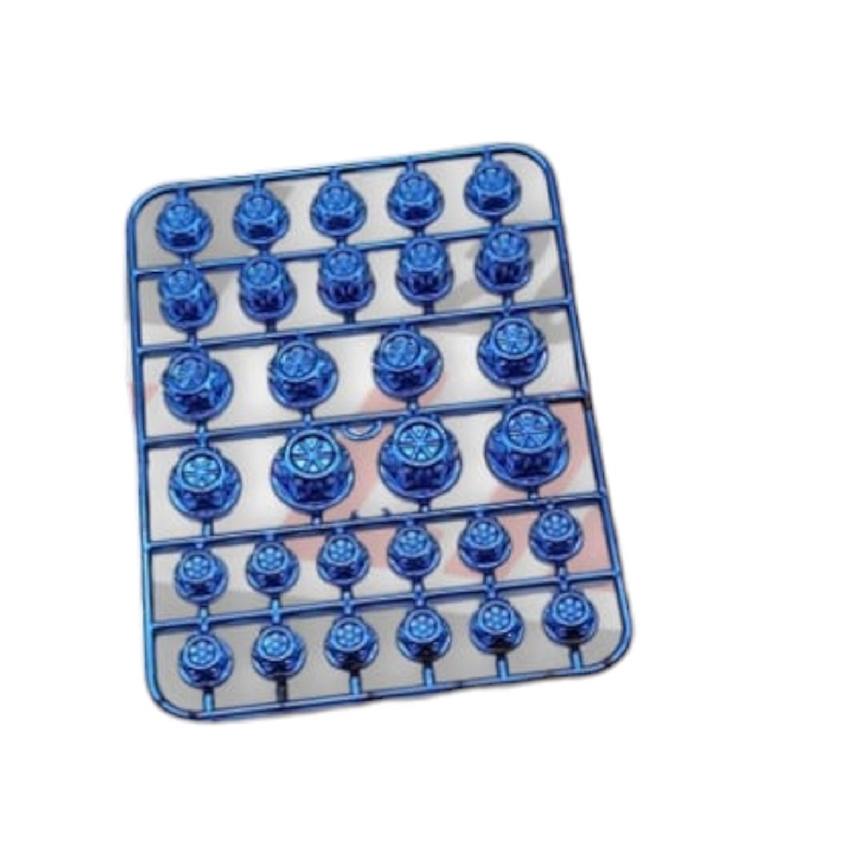 Kit Tapa De Tornillo Lujo Motor Azul