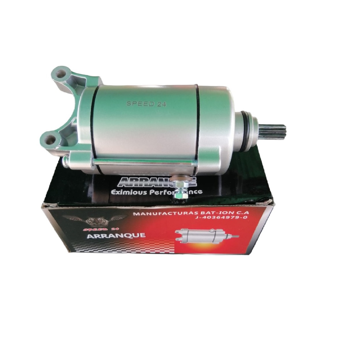 Arranque Completo ZZ-CG150 Plateado SP24