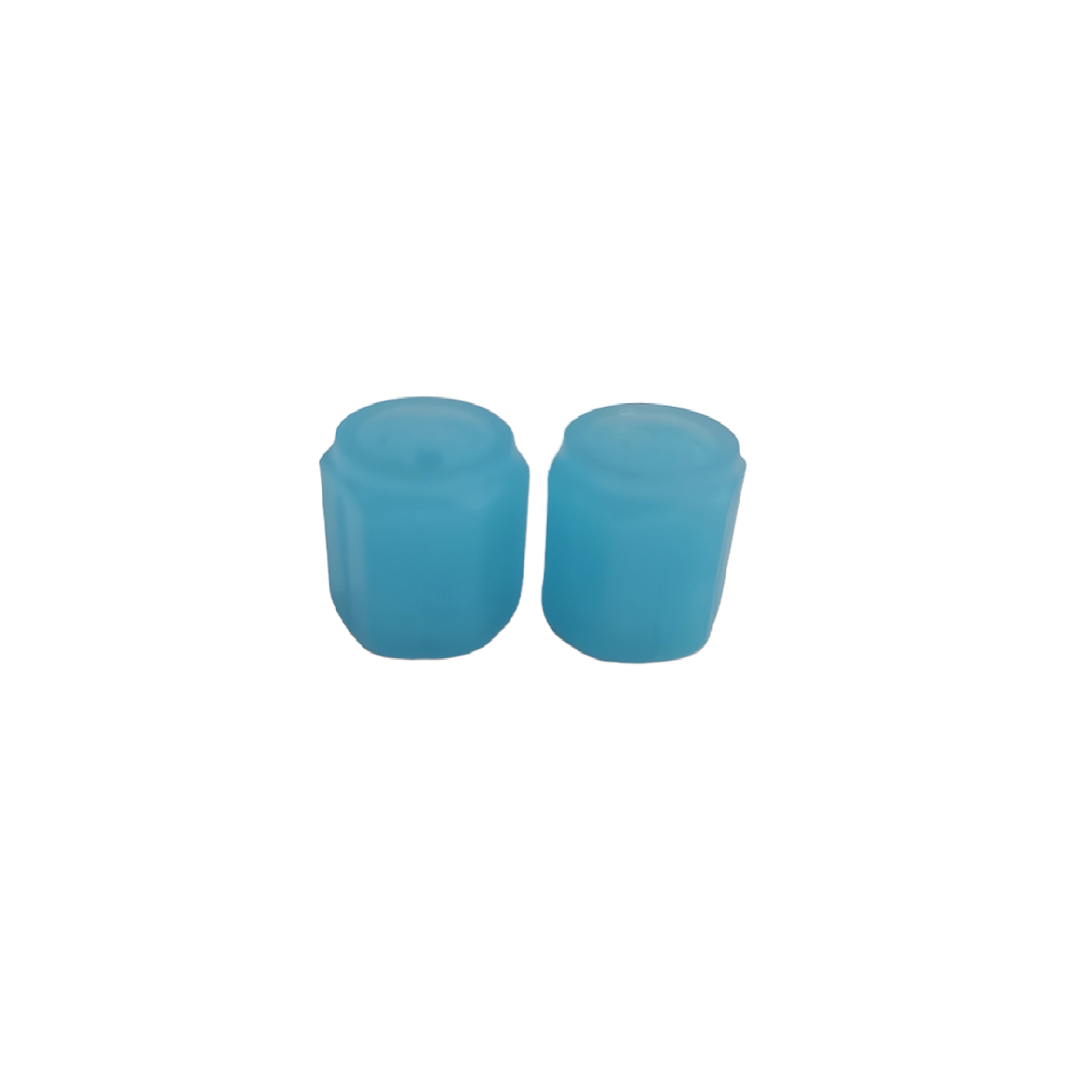 Tapón De Válvula Plastico De Rin Azul Par ZZ