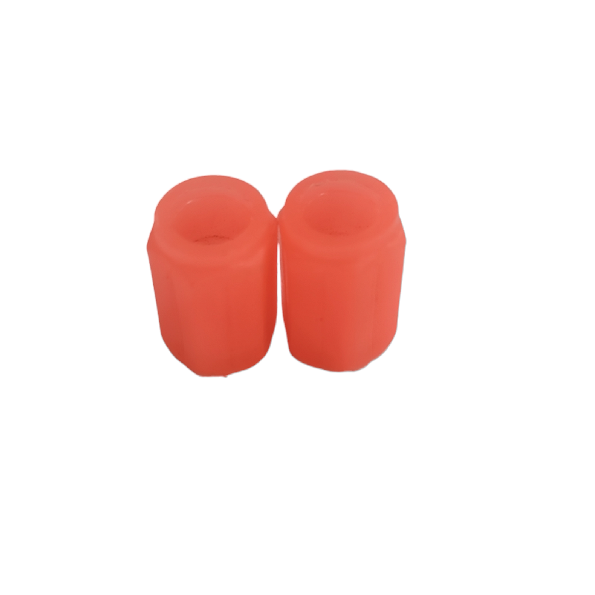 Tapón De Válvula Plastico De Rin Naranja Par ZZ