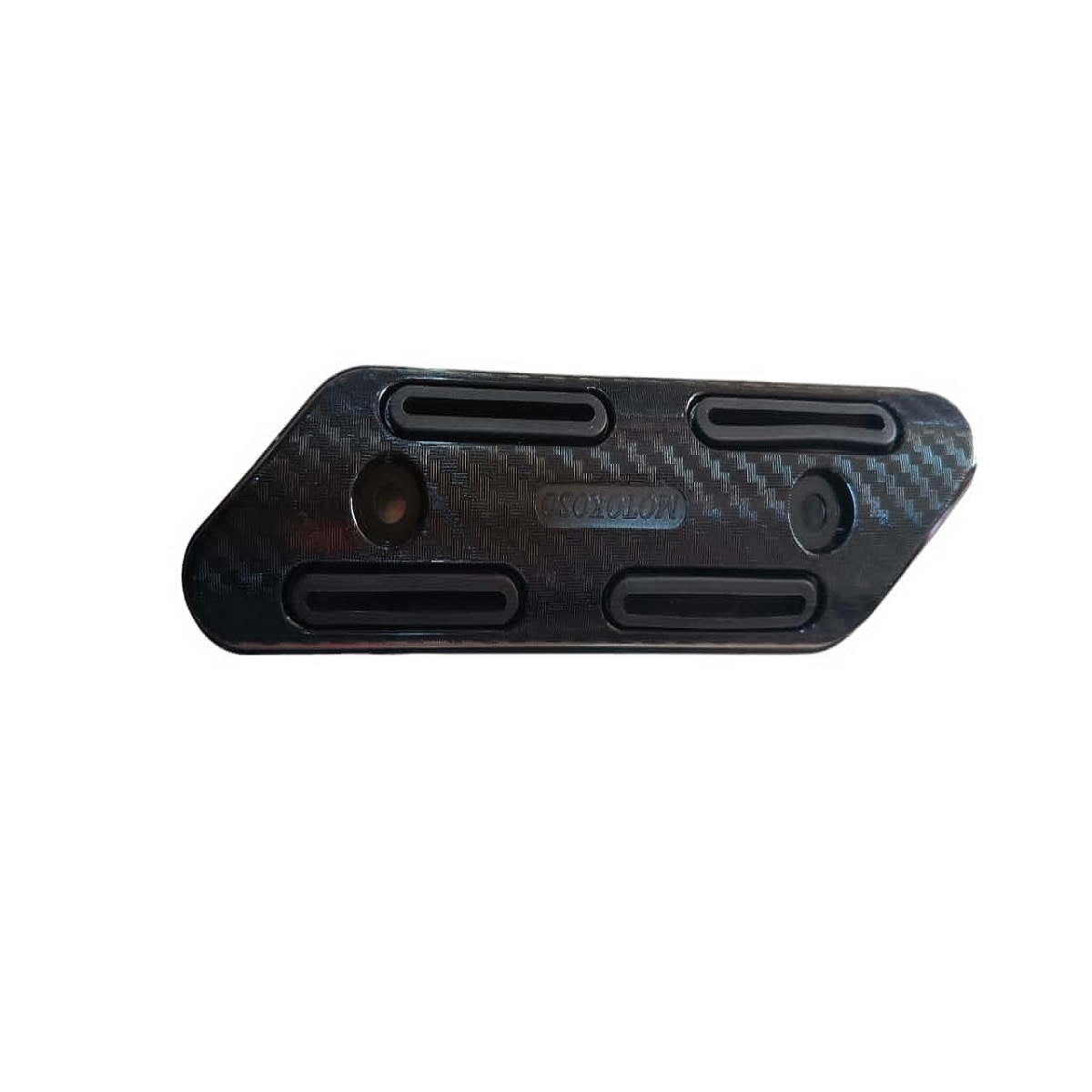 Protector Tubo Escape Plastico Negro ZZ