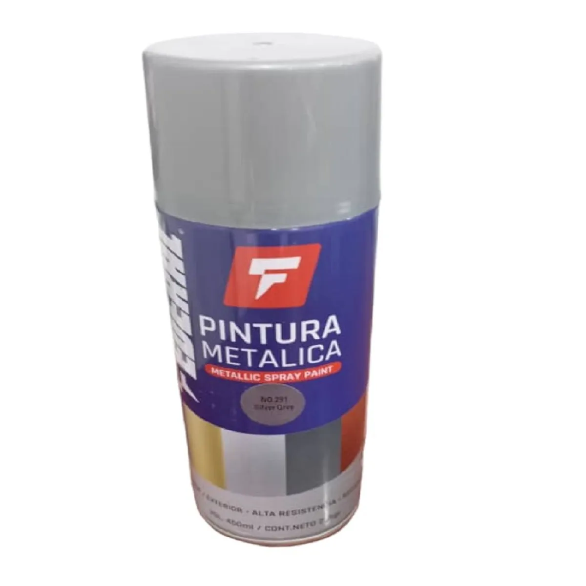 Pintura En Aerosol Spray Gris Plata N-291 Federal
